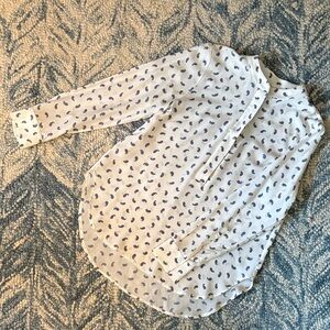 Amour Vert Paisley Silk Top